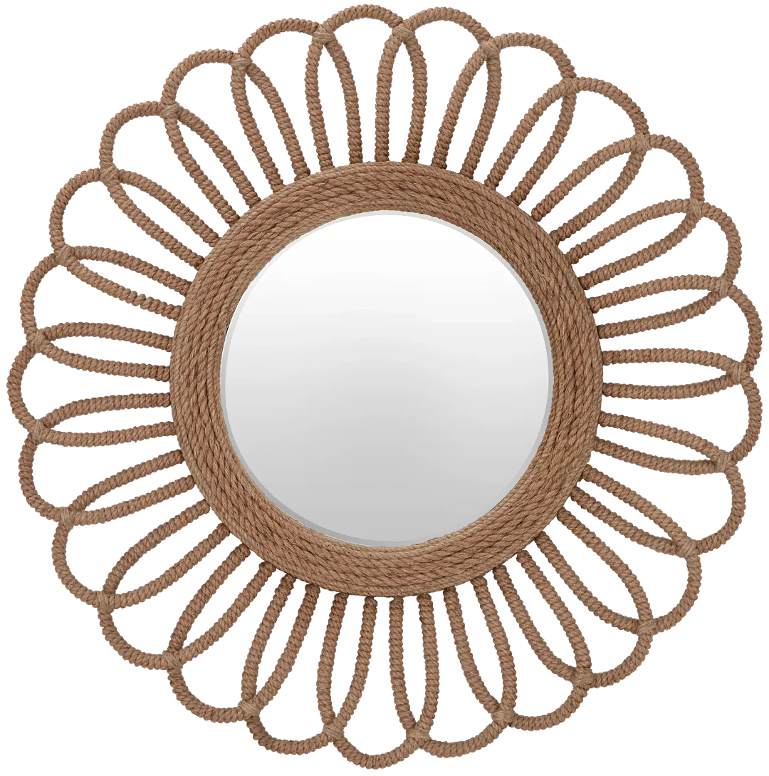 Naples Rope Jute Mirror