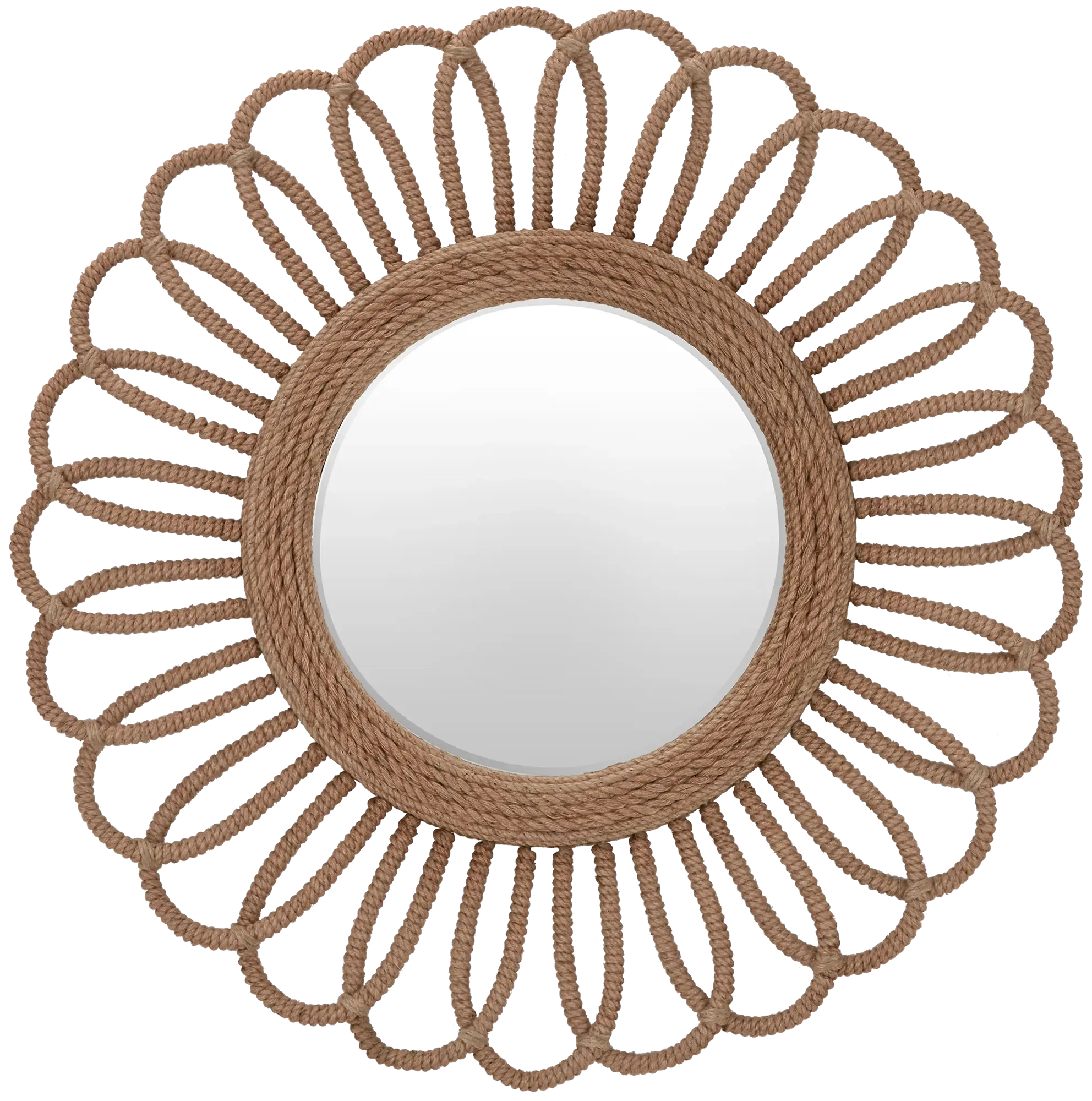 Naples Rope Jute Mirror Naples Rope Jute Mirror