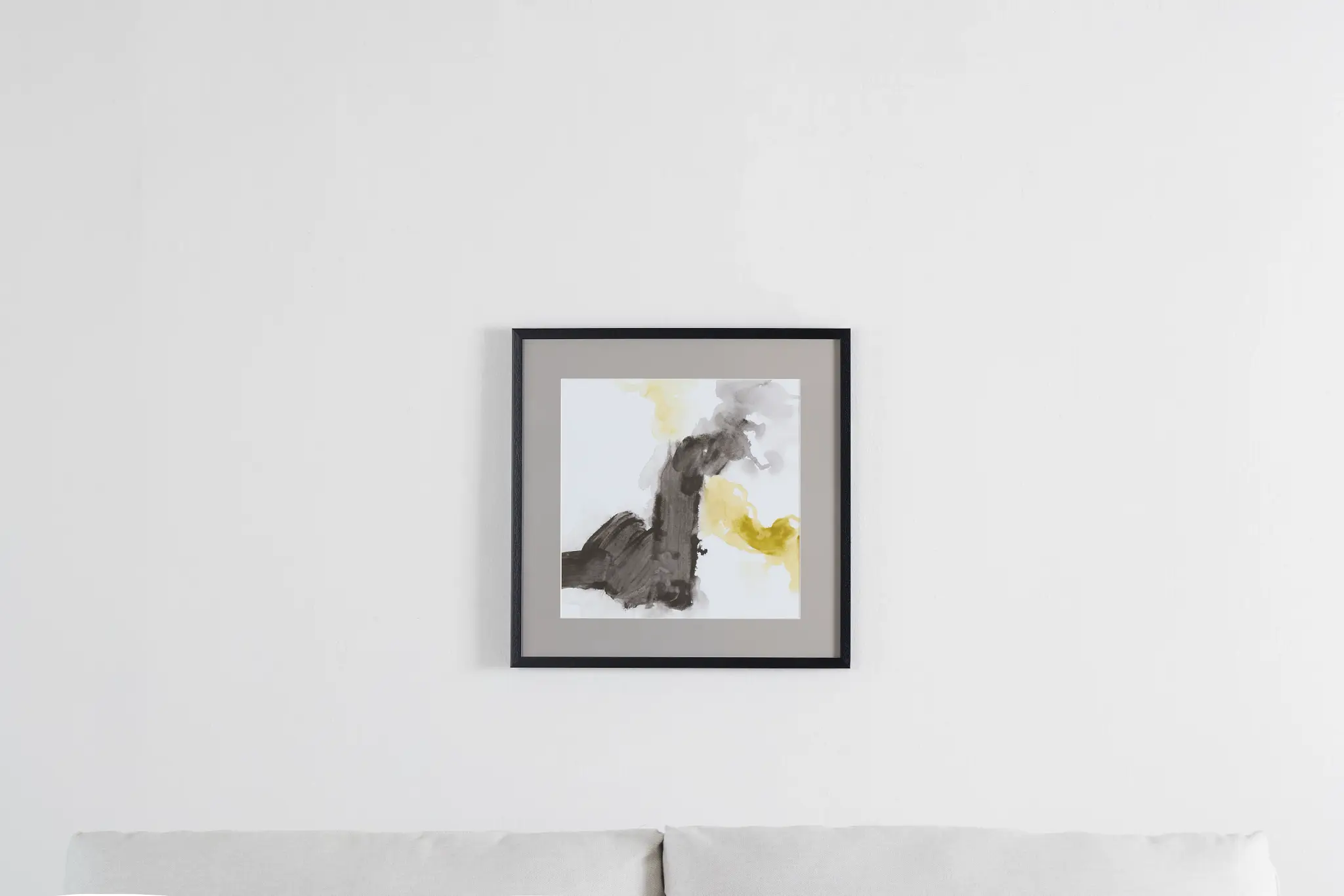 Tinge Yellow Framed Wall Art Tinge Yellow Framed Wall Art
