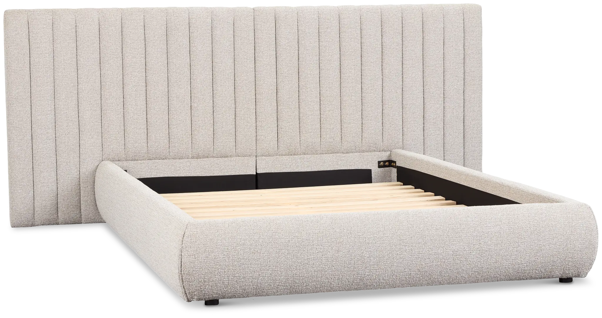 Nomad Gray Uph Spread Bed Nomad Gray Uph Spread Bed