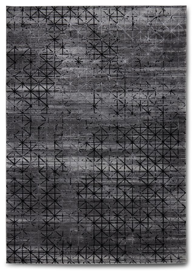 Dylan Silver 5x8 Area Rug