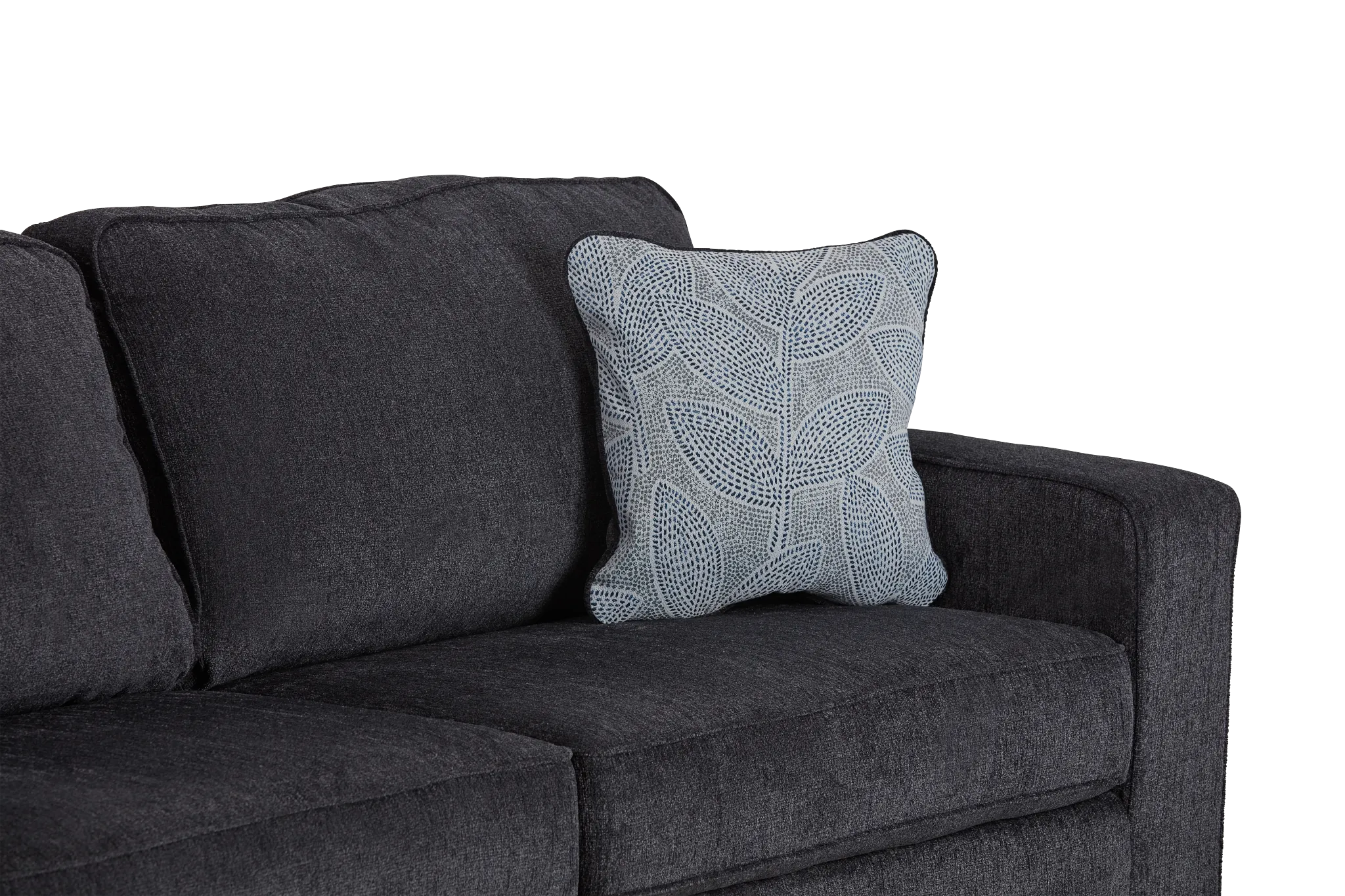Altari Dark Gray Micro Sofa