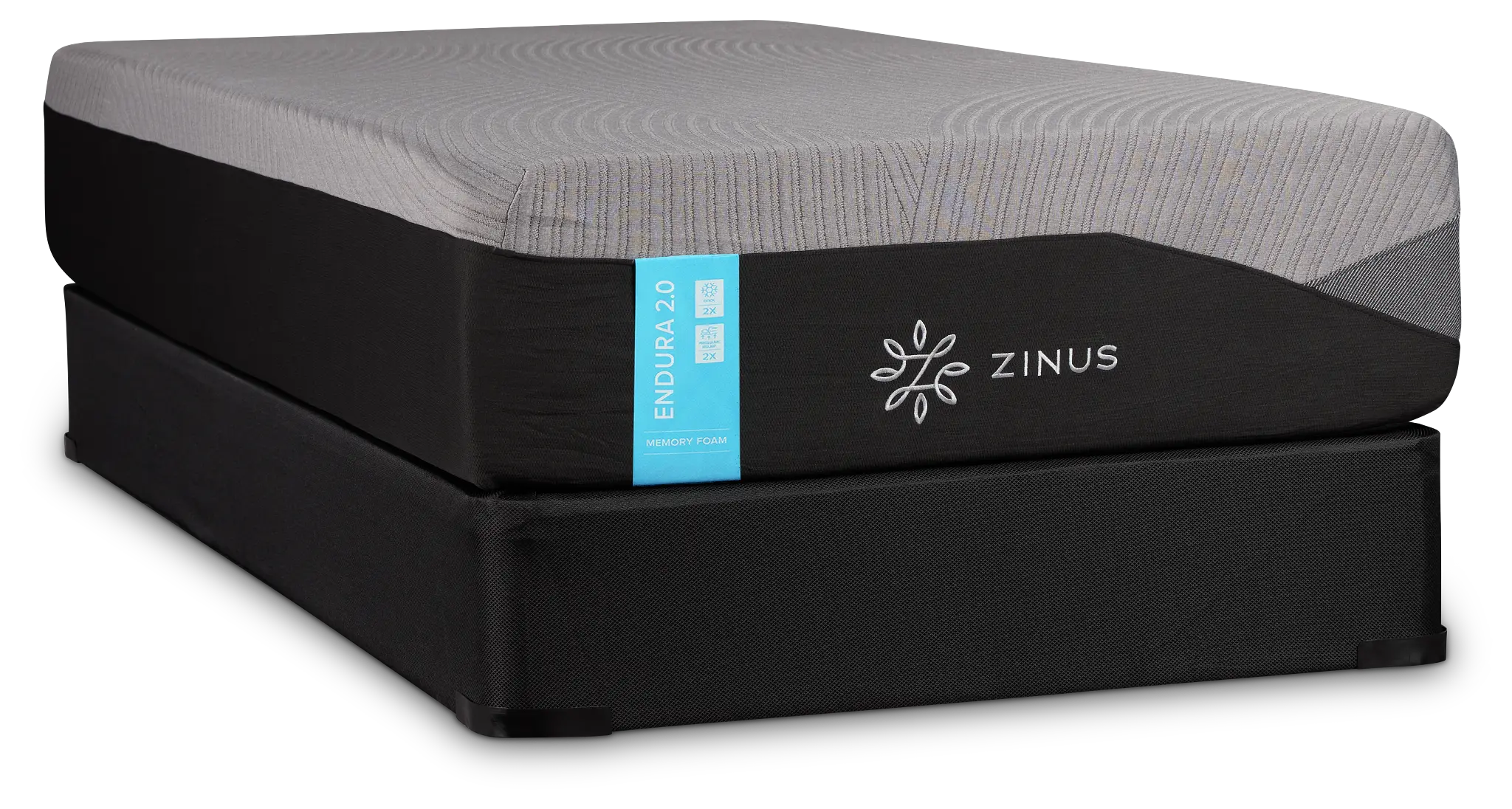 Zinus Endura 2.0 Cush Firm Mattress Set Zinus Endura 2.0 Cush Firm Mattress Set