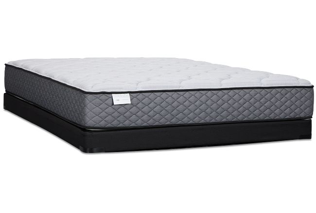 Kevin Charles By Sealy Essential Medium Low-profile Mattress Set