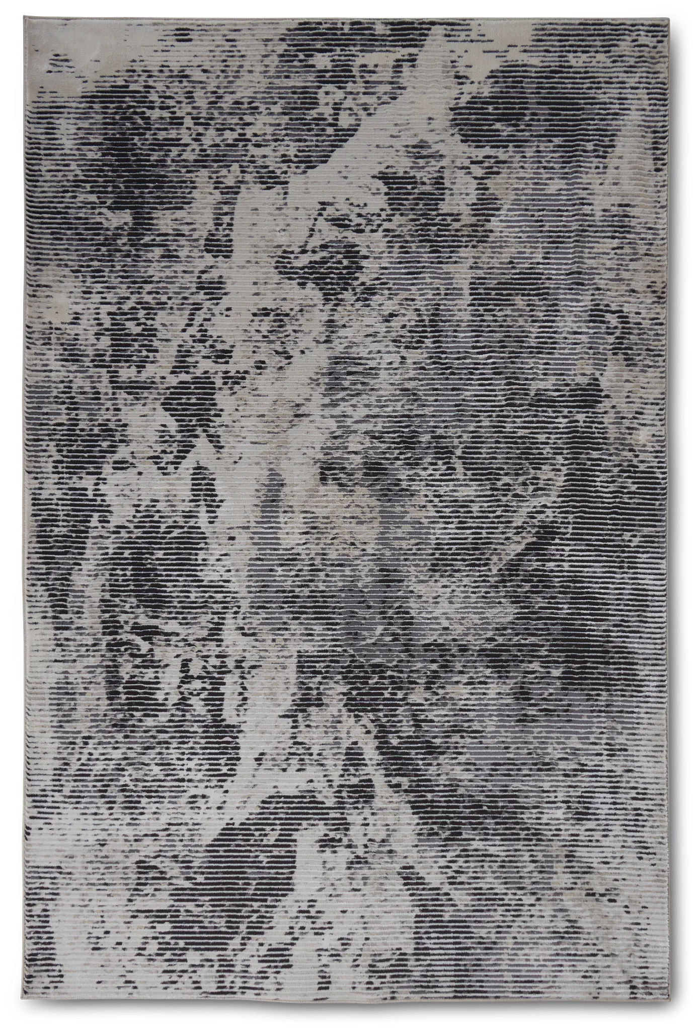 Quinton Dark Gray 8x10 Area Rug