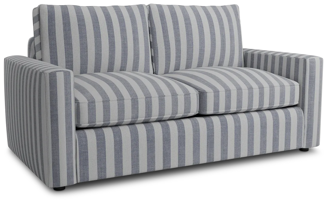 Siesta Sea Lane Dark Blue Small Memory Foam Sleeper