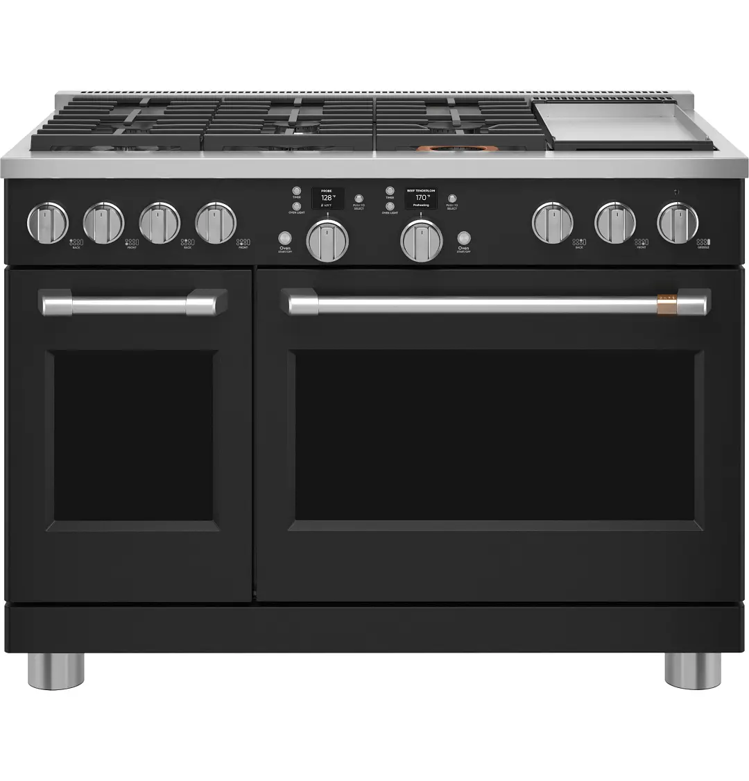 Cafe 486 Series Black 48" Dual Fuel Range Cafe 486 Series Black 48" Dual Fuel Range