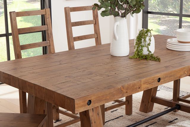 Maxton Mid Tone Rectangular Table