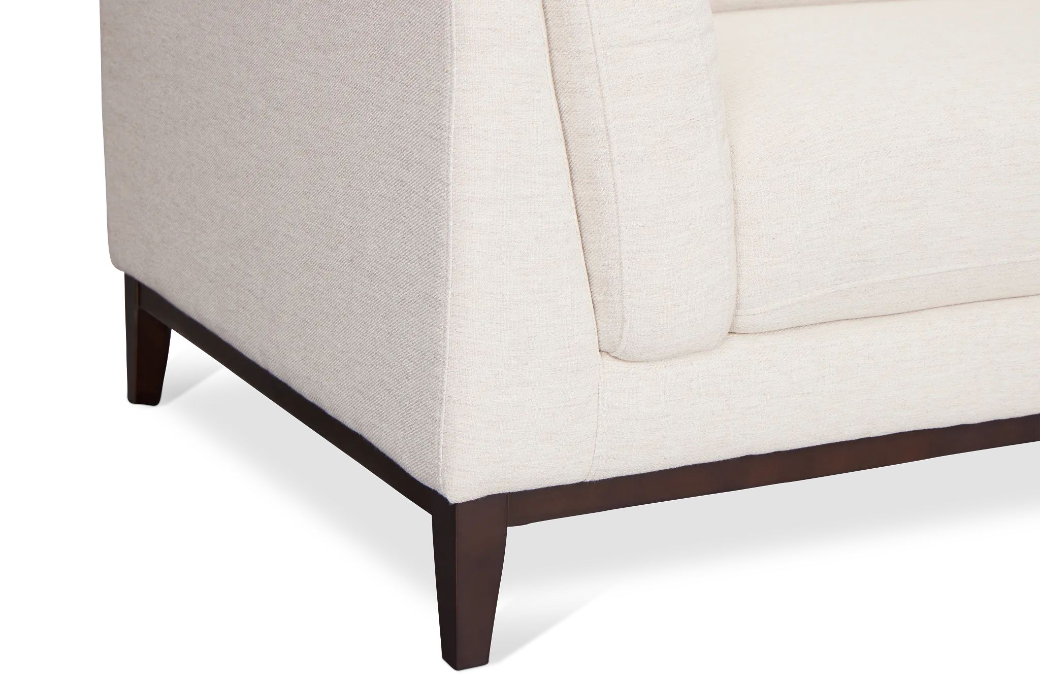 Wesley Light Beige Fabric Sofa