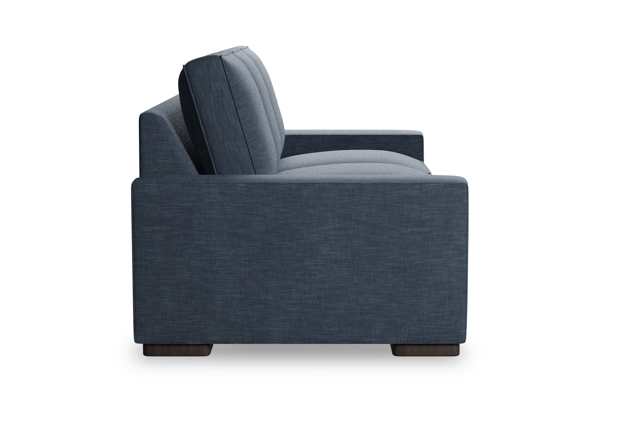 Edgewater Elevation Dark Blue 84" Sofa W/ 3 Cushions