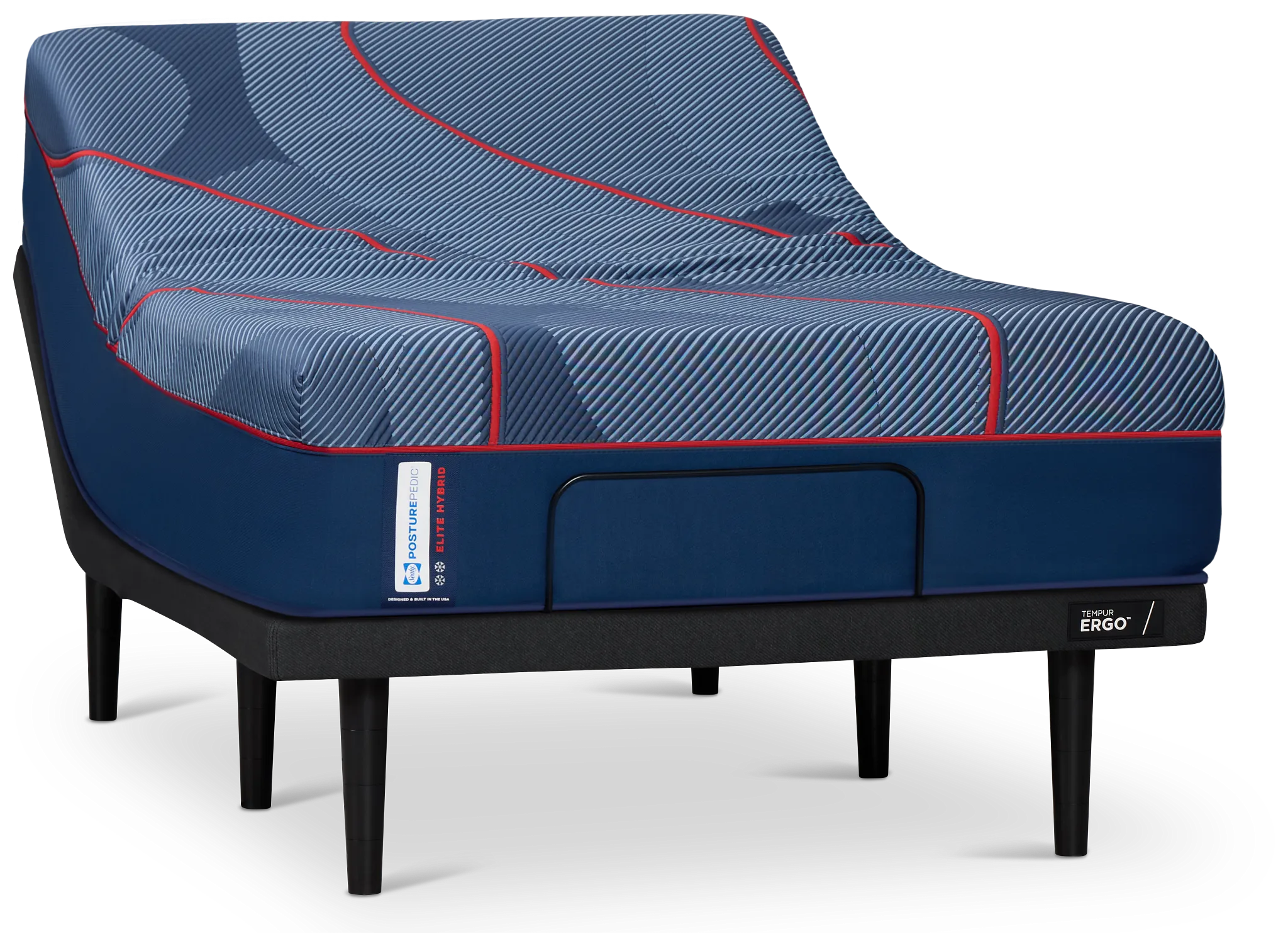 Posturepedic High Point Elite Hybrid 14" Soft Ergo 3.0 Adjustable Mattress Set