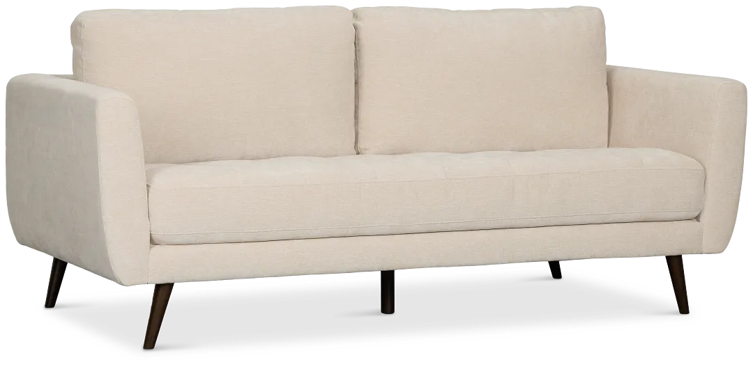 Indie Beige Fabric Sofa