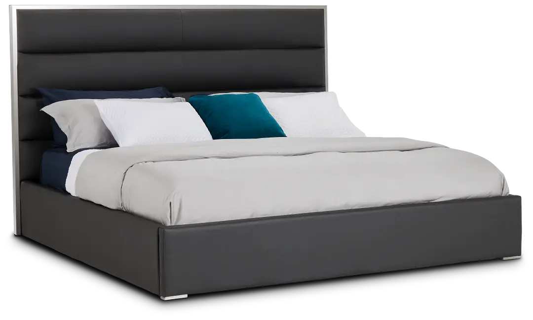 Cortina Gray Uph Platform Bed Cortina Gray Uph Platform Bed