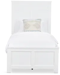 Seabrook White Panel Bed