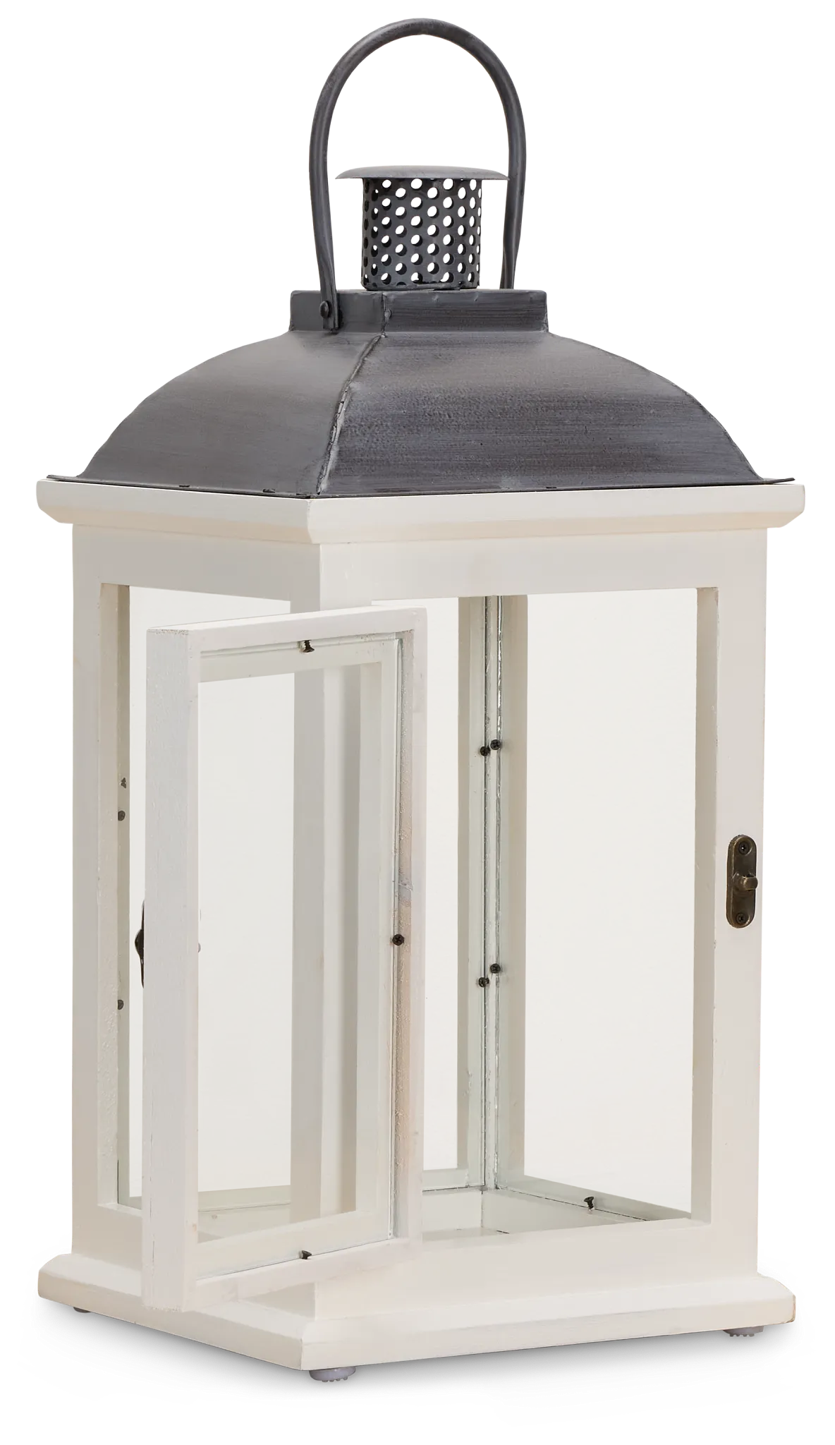 Greensville White Medium Lantern