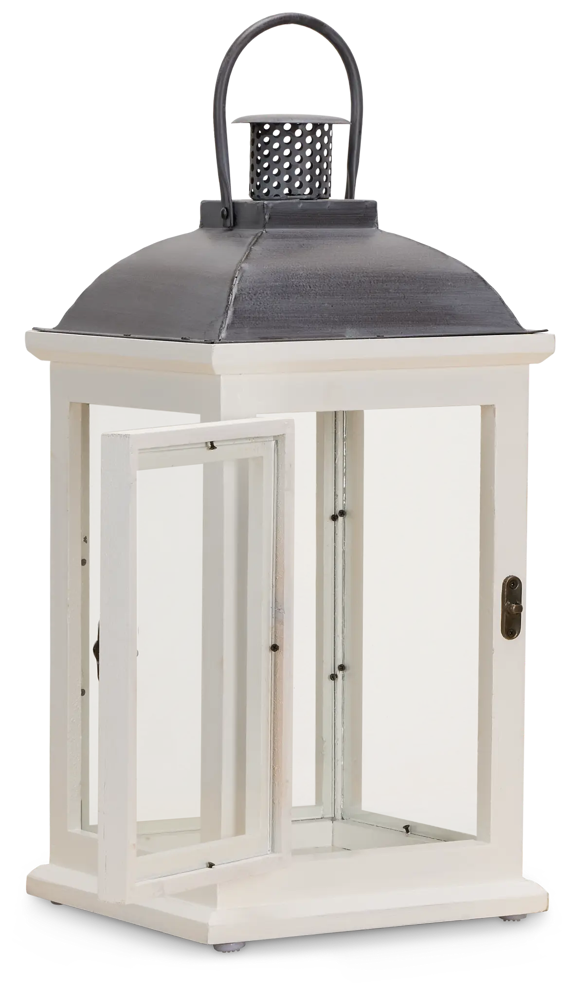 Greensville White Medium Lantern Greensville White Medium Lantern