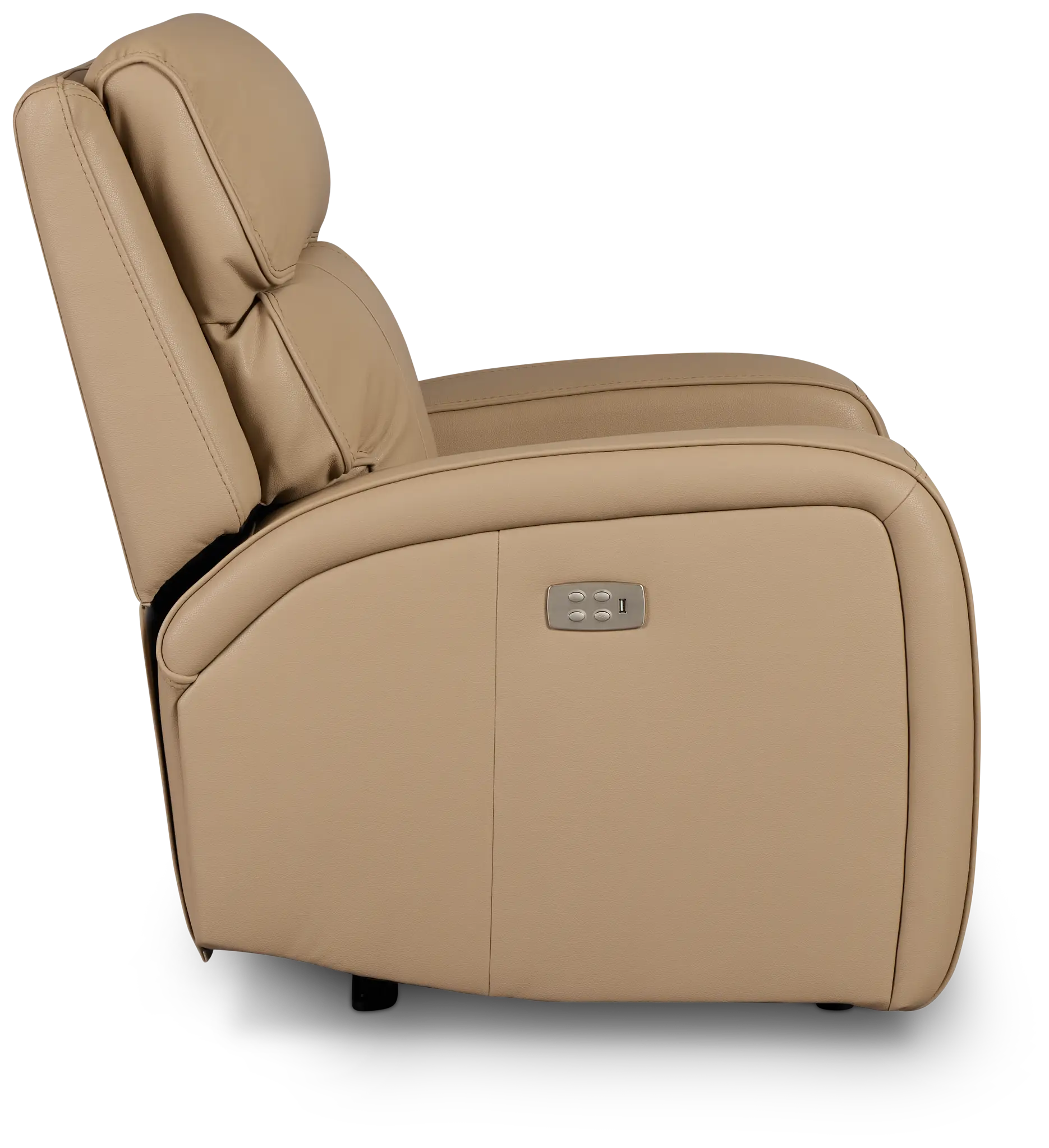 Rhett Taupe Micro Power Recliner Rhett Taupe Micro Power Recliner