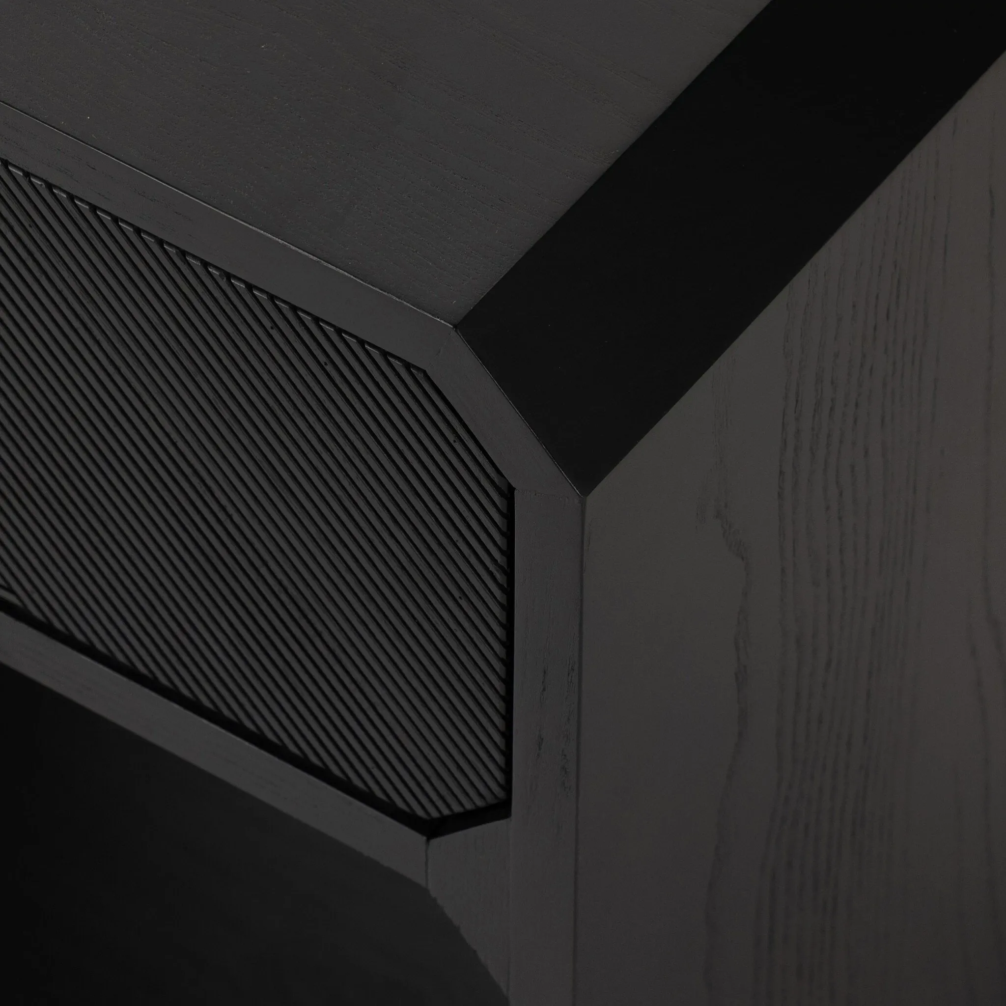 Four Hands Otie Black Nightstand