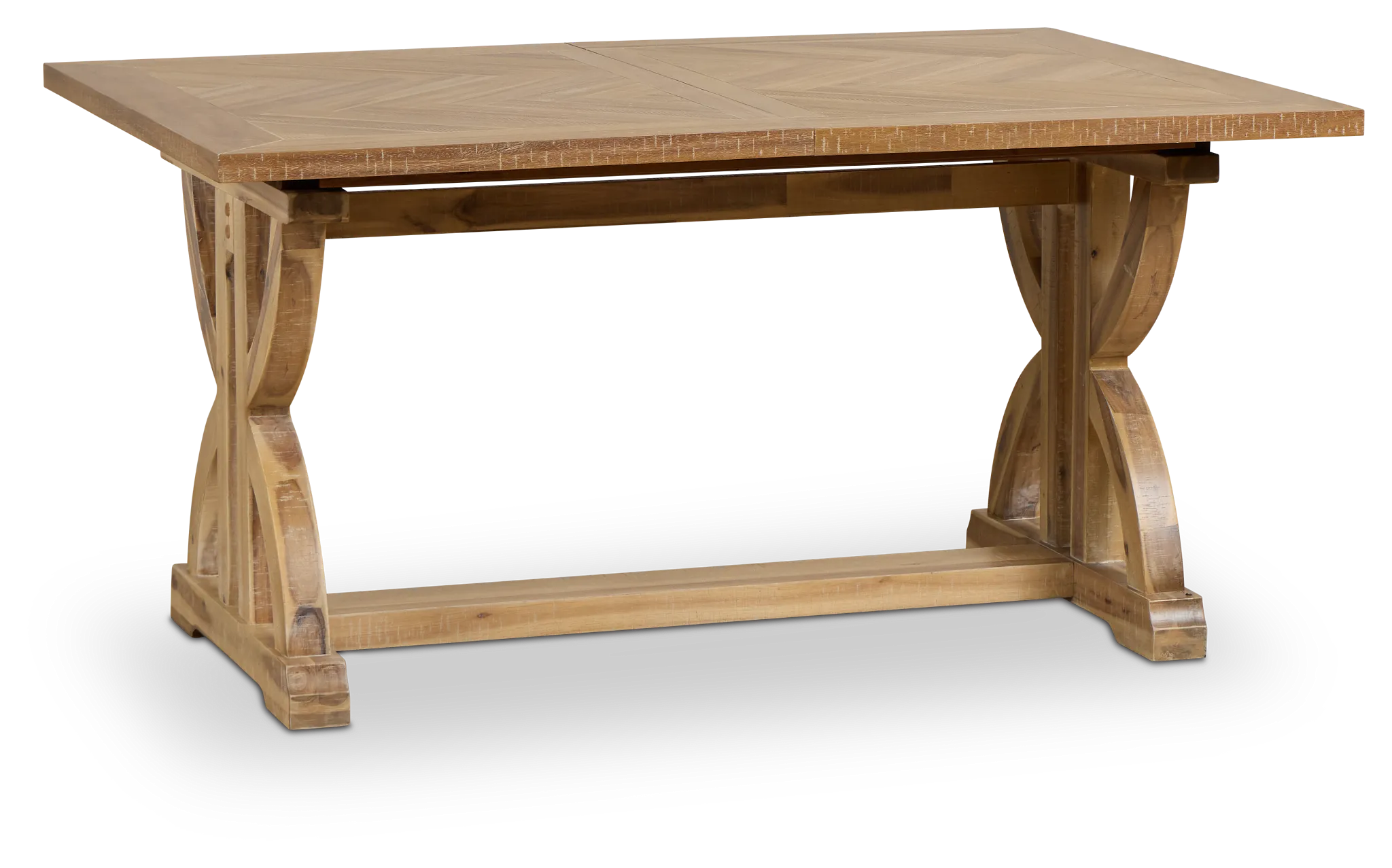 Joplin Light Tone Extension Rectangular Table