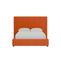 Grayton Joya Orange 54" Upholstered Platform Bed
