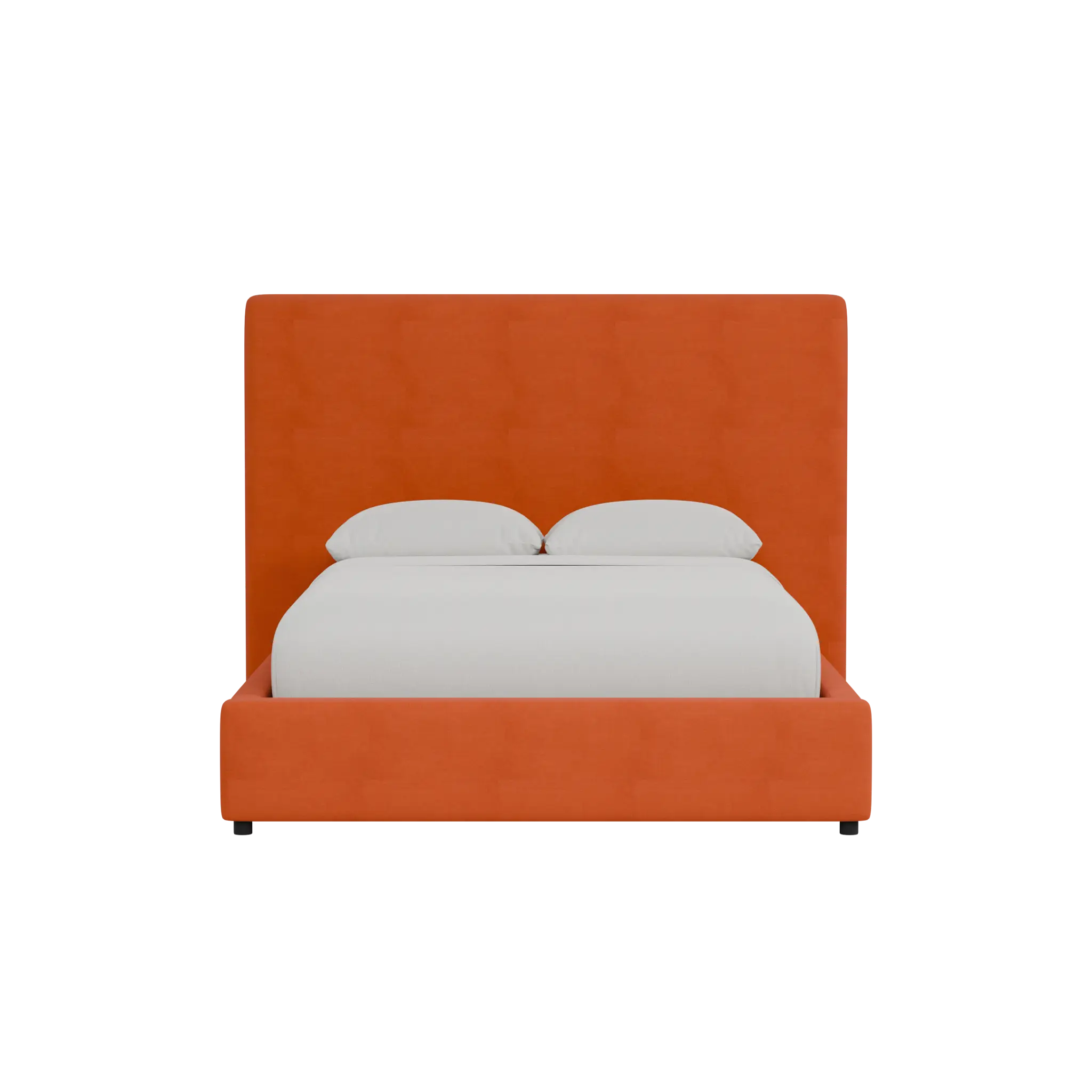 Grayton Joya Orange 54" Upholstered Platform Bed Grayton Joya Orange 54" Upholstered Platform Bed