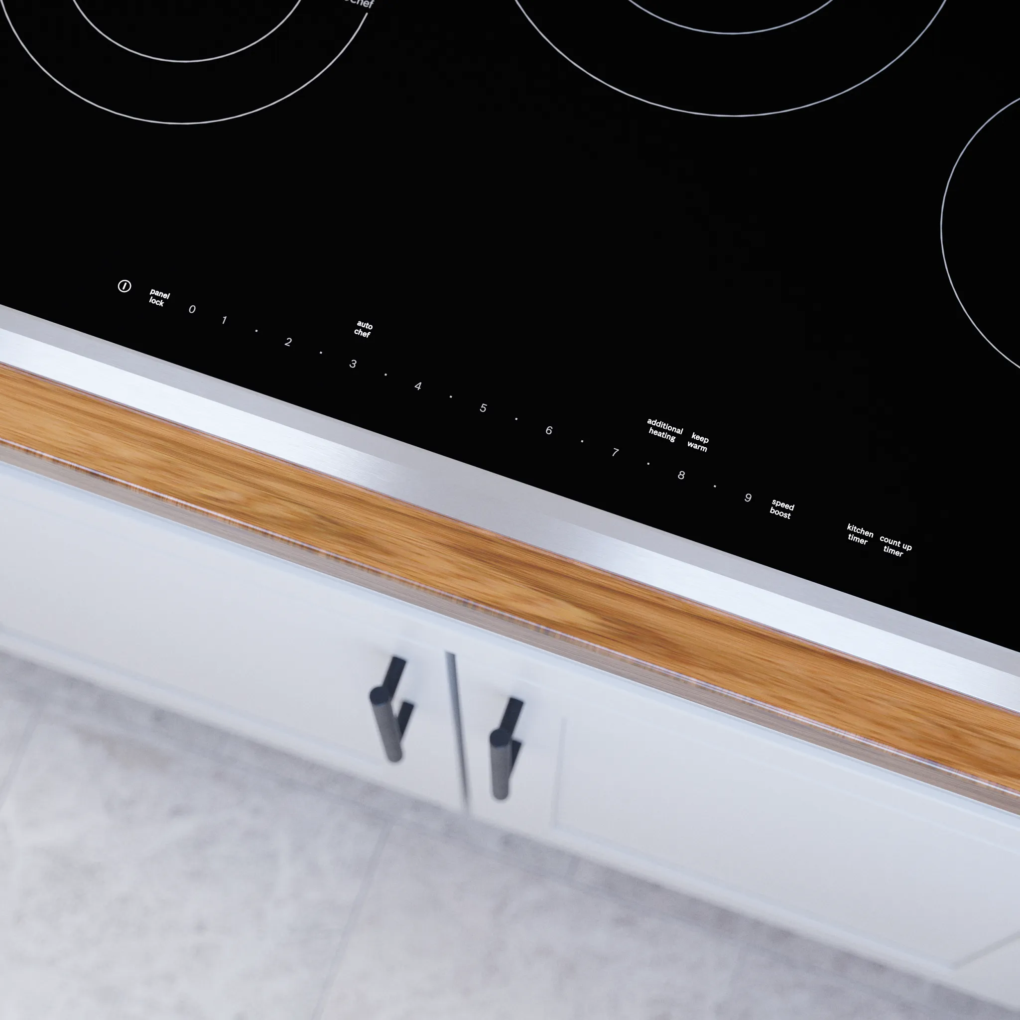 Benchmark Black 30" Electric Cook Top