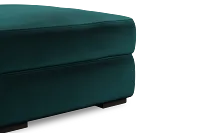 Edgewater Joya Teal Ottoman