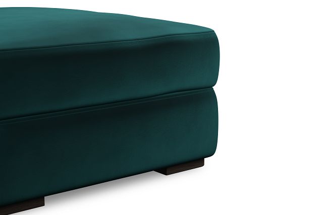 Edgewater Joya Teal Ottoman