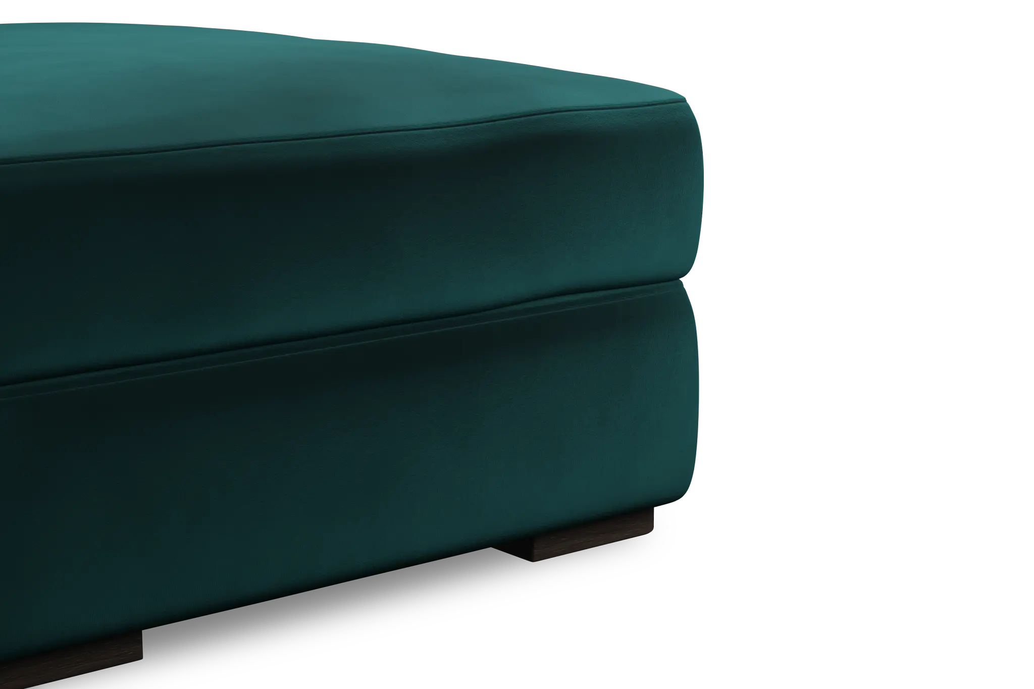 Edgewater Joya Teal Ottoman Edgewater Joya Teal Ottoman