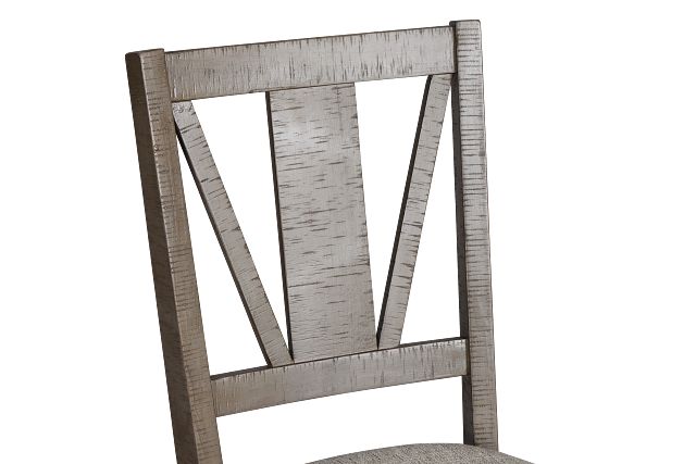 Heron Cove Light Tone 24" Upholstered Barstool