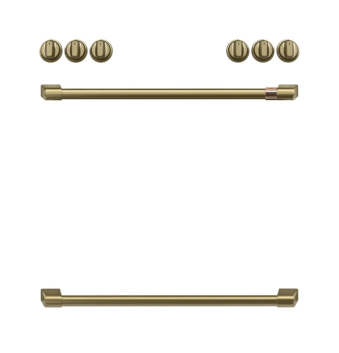 Cafe Handle Brass Range Handle