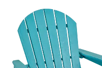 Cancun Aqua Adirondack Chair
