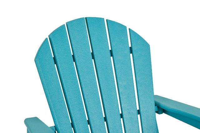 Cancun Aqua Adirondack Chair