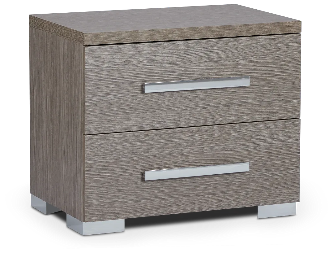 Lucca Gray Nightstand