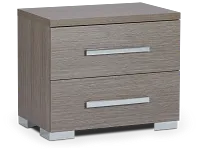 Lucca Gray Nightstand
