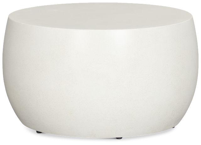 Tai White Round Coffee Table