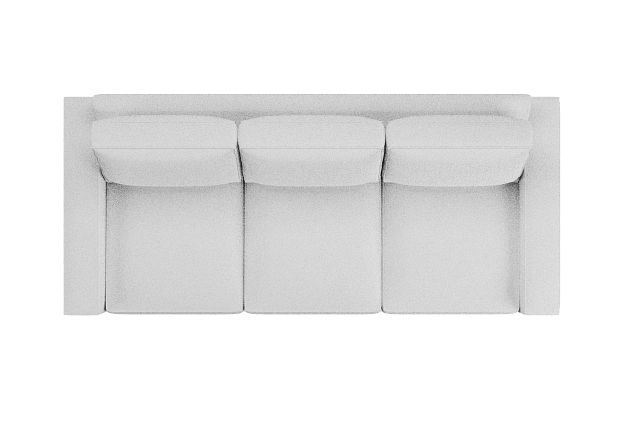 Edgewater Peyton White 96" Sofa W/ 3 Cushions