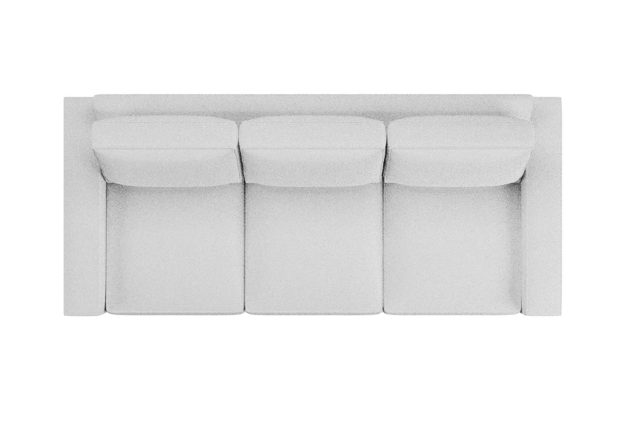 Edgewater Peyton White 96" Sofa W/ 3 Cushions Edgewater Peyton White 96" Sofa W/ 3 Cushions