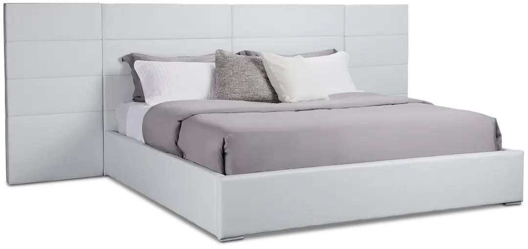Doral White Uph Spread Bed Doral White Uph Spread Bed