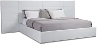 Doral White Uph Spread Bed
