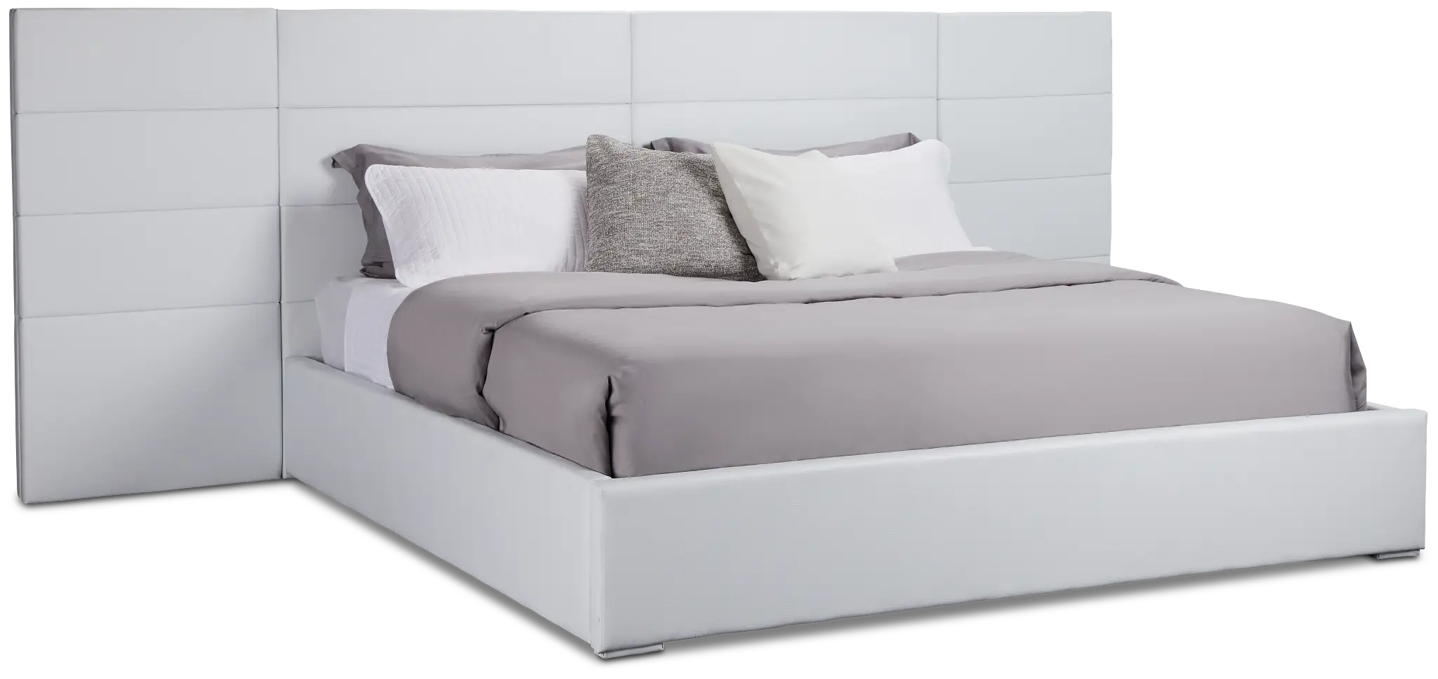 Doral White Uph Spread Bed Doral White Uph Spread Bed