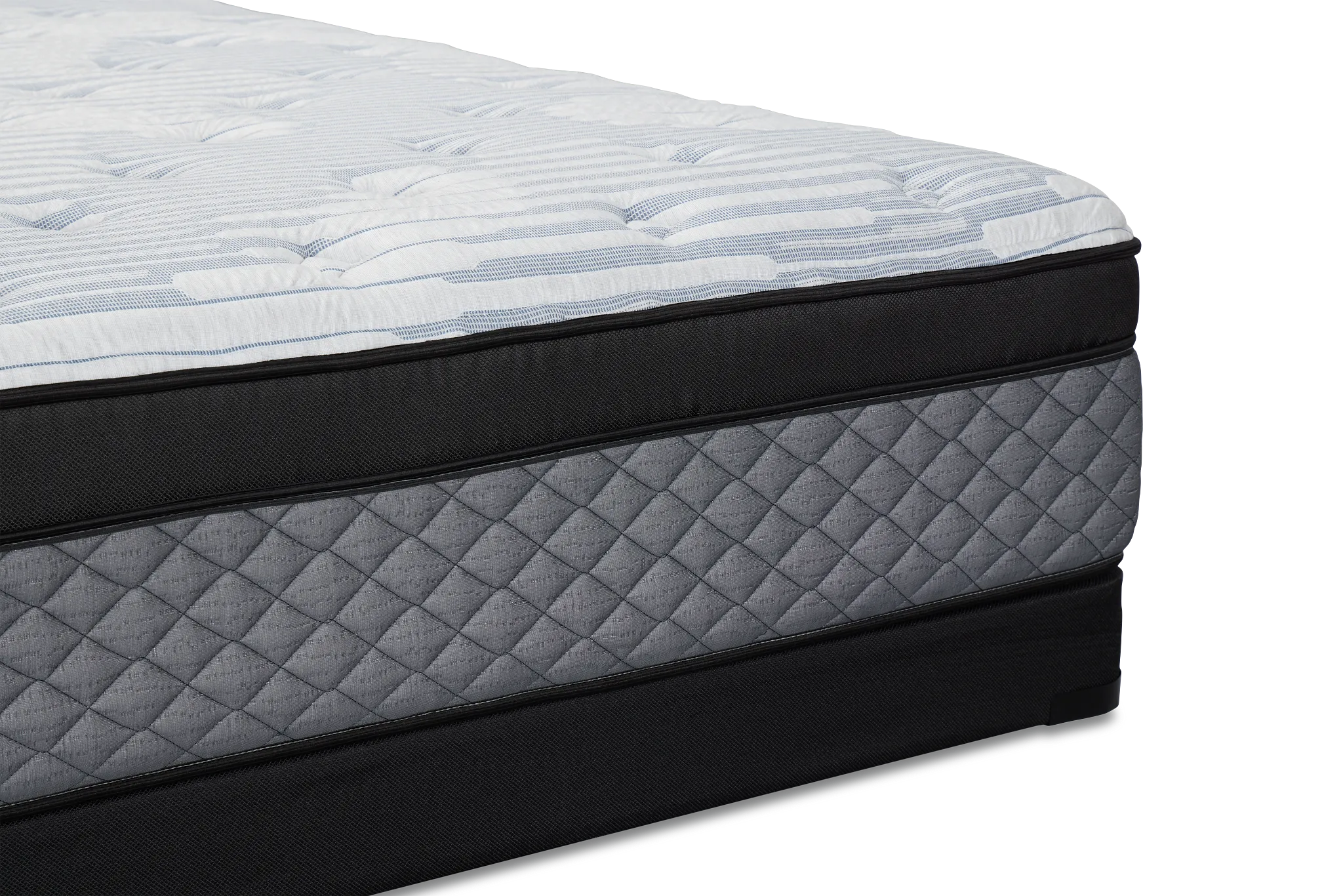 Kevin Charles By Sealy Signature Plush Low-profile Mattress Set