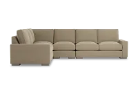 Edgewater Elite Taupe Medium Two-arm Sectional