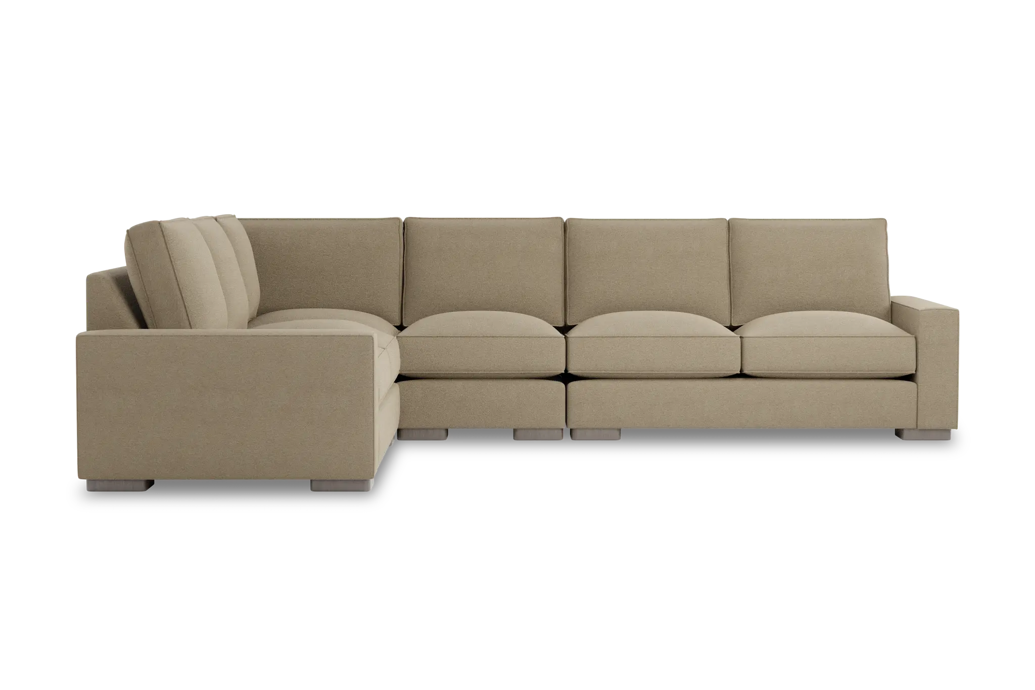 Edgewater Elite Taupe Medium Two-arm Sectional Edgewater Elite Taupe Medium Two-arm Sectional