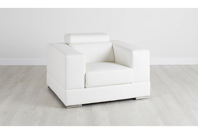Maxwell White Micro Chair