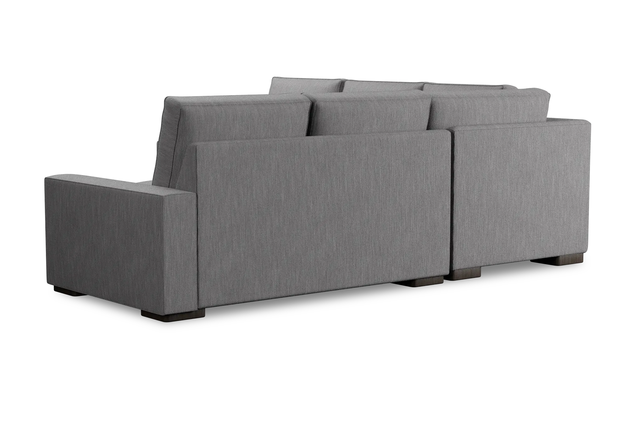 Edgewater Revenue Gray Small Two-arm Sectional Edgewater Revenue Gray Small Two-arm Sectional