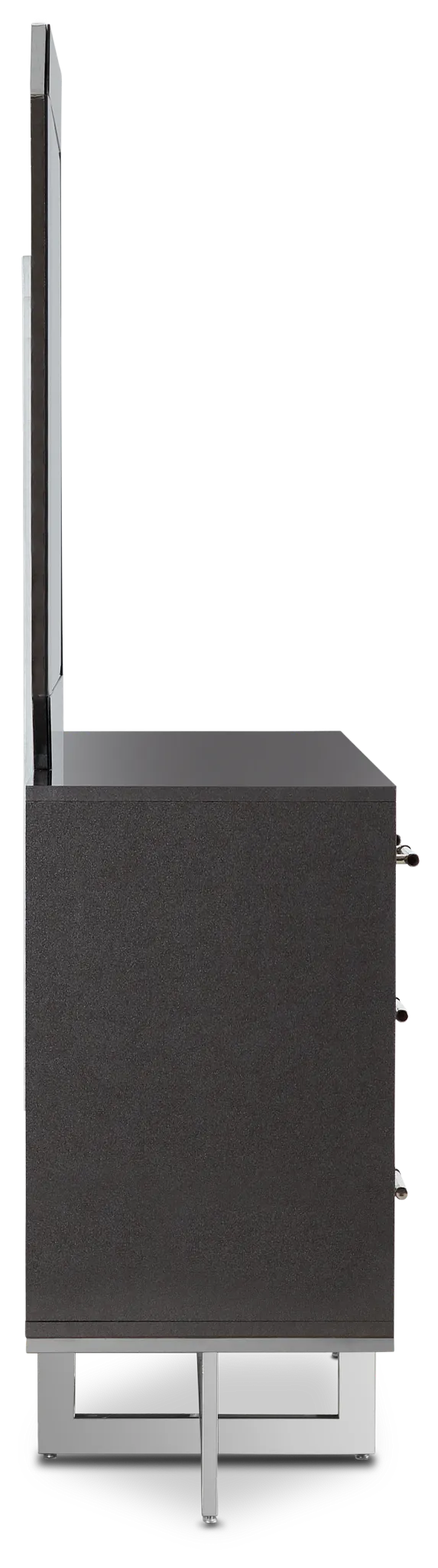 Cortina Gray Dresser & Mirror