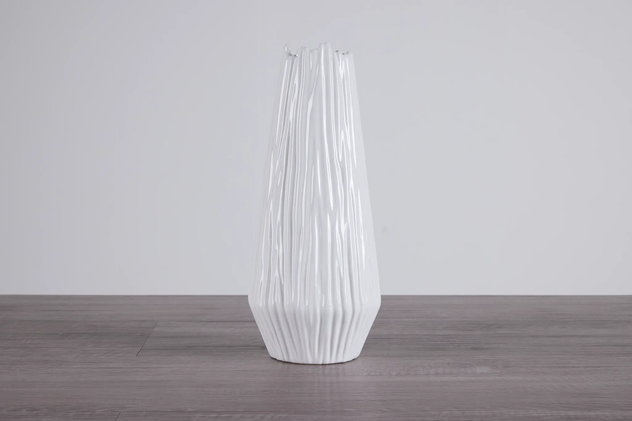 Modesto White Large Vase