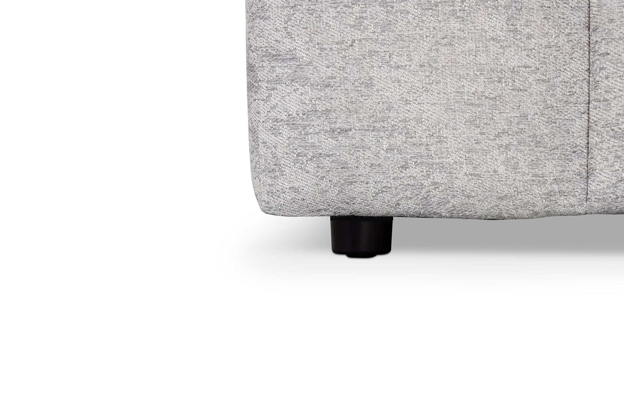 Calista Pewter Fabric Small Right Bumper Sectional Calista Pewter Fabric Small Right Bumper Sectional