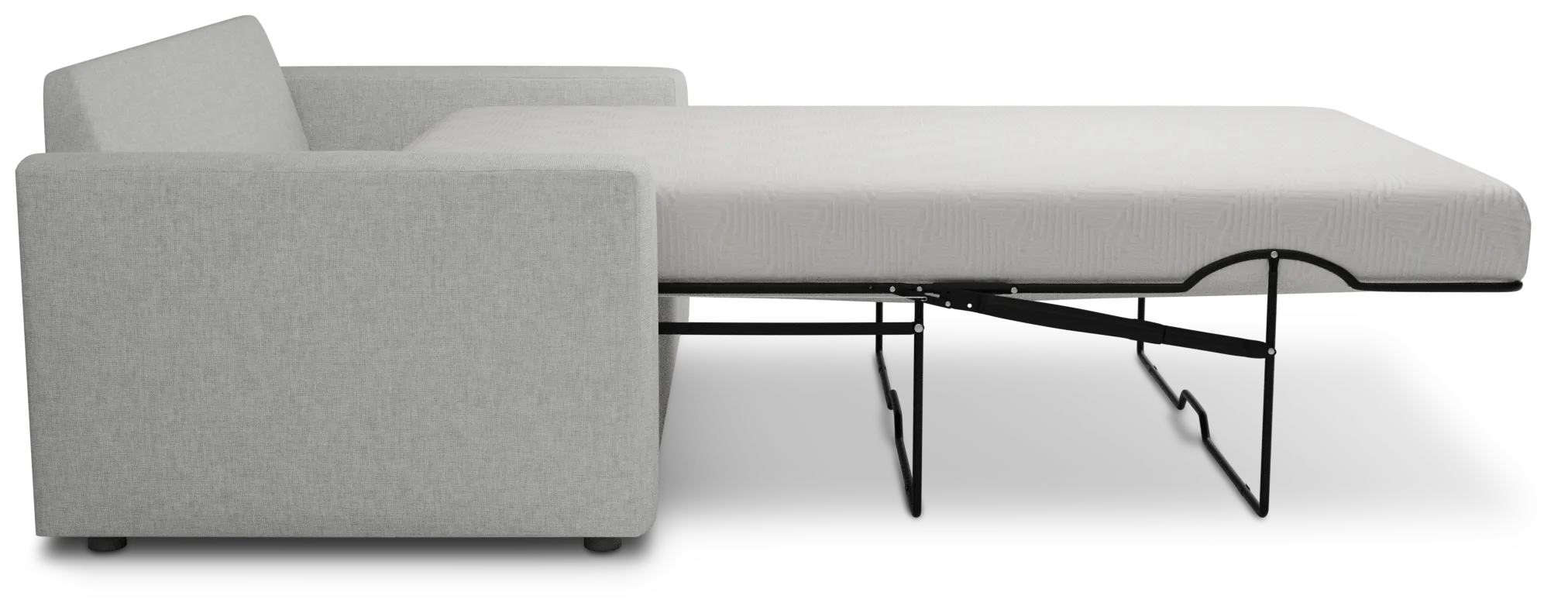 Siesta Delray Light Gray Fabric Cooling Memory Foam Sleeper